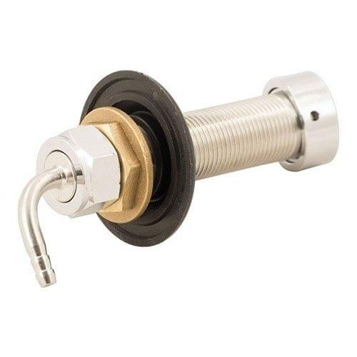 100MM INTERTAP LONG SHANK - 304 STAINLESS STEEL (BARB TAIL, WITH 5/8 HEX NUT & EPDM WASHER