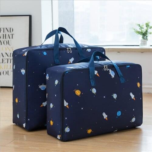 Household Clothes Quilts Packing Bag Multiple Sizes Oxford Cloth Storage Bag Waterproof Portable Folding Close Storage Assistant