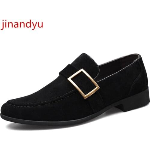 Dress Men Shoes Big Size 47 48 Loafers Genuine Leather Casual Shoes Men Slip on Formal Shoes for Men Original Business Shoe