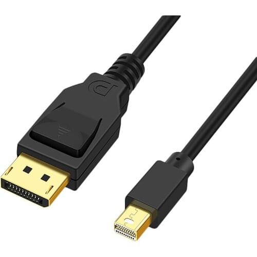 VEGGIEG Mini DP to DP Video Cable Mini Display Port Cable Thunderbolt to Displayport HD for Air Pro Mini DP to DP (1.8M