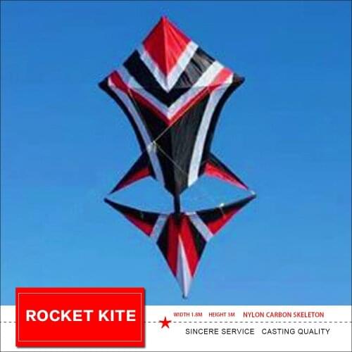Rocket kite 1.8*3m ripstop nylon good quality