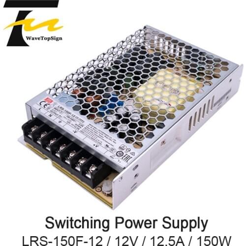 WaveTopSign LRS-150F-12 12V 12.5A meanwell LRS-150F 12V 150W Single Output Switching Power Supply