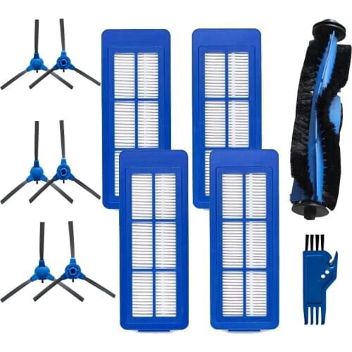 Brush HEPA Filter Replacement Parts for Eufy RoboVac 11S Max RoboVac 15C Max RoboVac 30C Max Vacuum Cleaner Parts Brush Roll