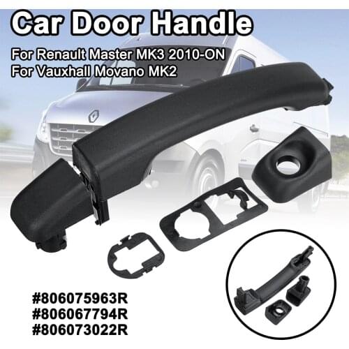 1PC Car Exterior Door Handle for Renault Master MK3 2010-ON 806067794R 806073022R 806075963R For Vauxhall Movano MK2