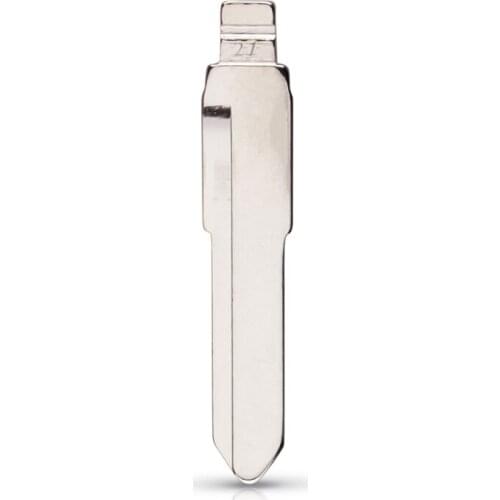 10pcs/lot Metal Uncut Flip Remote Car Key Blade Type #27 Key Blade