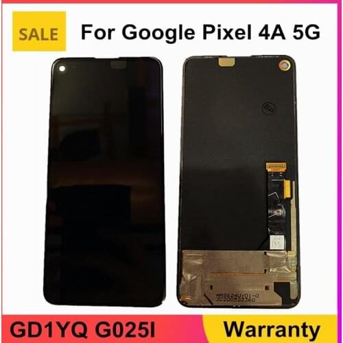 100% Tested OEM OLED For Google Pixel 4A 5G LCD Display Screen Touch Digitized Assembly For Google 4A 5G GD1YQ G025I LCD
