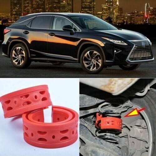 2PC Rear Air Suspension Shock Bumper Spring Coil Cushion Buffer For LEXUS RX450H