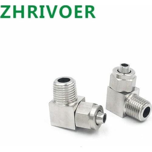 Trachea Quick screw connector copper pneumatic components Fast twist joint pL PL4 6 8 10 12mm Pipe Tube to M5 M6 1/8 1/4 3/8 1/2