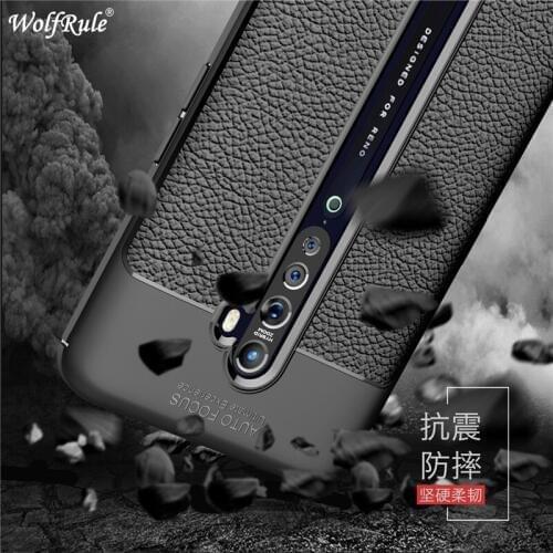 Case For Oppo Reno2 Phone Cover Shockproof Luxury Leather Soft TPU Case For Oppo Reno 2 Case Reno2 Fundas Coque 6.5"