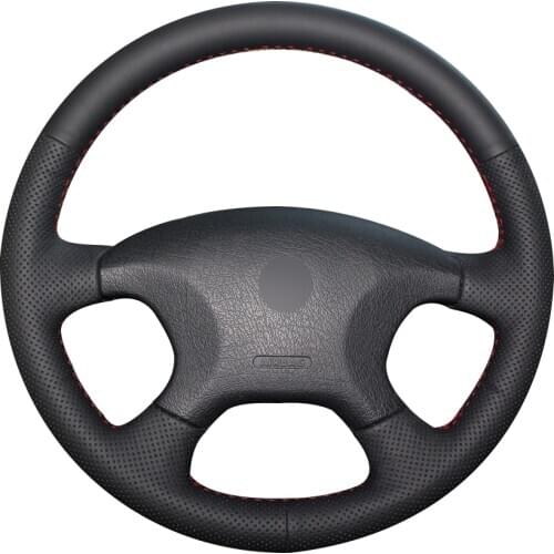 Black Synthetic Leather Car Steering Wheel Cover for Citroen Elysee c-elysee Citroen Xsara Picasso