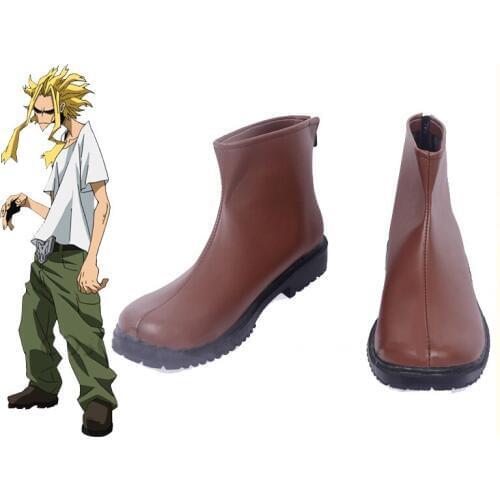 Costumebuy My Hero Academia Boku no Hero Akademia Cosplay All Might Shoes Costume Boots Accessory Halloween Custom Made