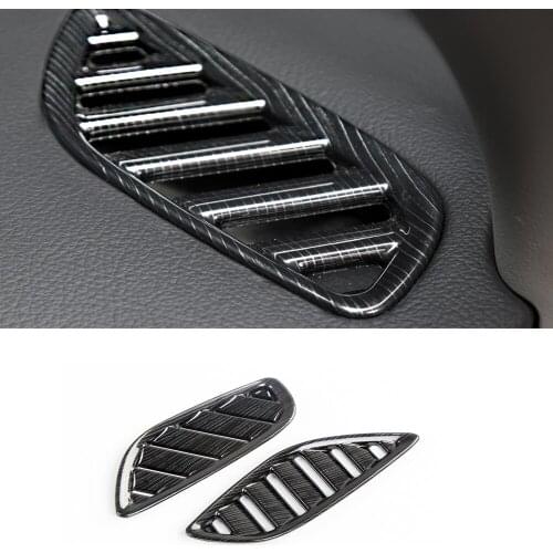 Black Color Interior Window Switch Armrest Cover Trim Air Condition Frame Car Styling For Mitsubishi Outlander 2016-2019 2020