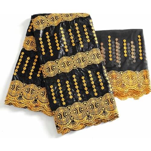 Indai Jacquard Bazin Riche Fabrics 2021 High Quality Lace Latest African Basin Brode Tissu Nigerian Swiss Dry Lace Fabric 7yards