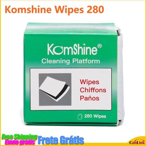 Komshine FOCP GREEN SC,FC,ST,LC Fiber Optic Connector Adaptor 1000+ Fiber Optic Cleanings platform Cube Cleaning 280 Wipes