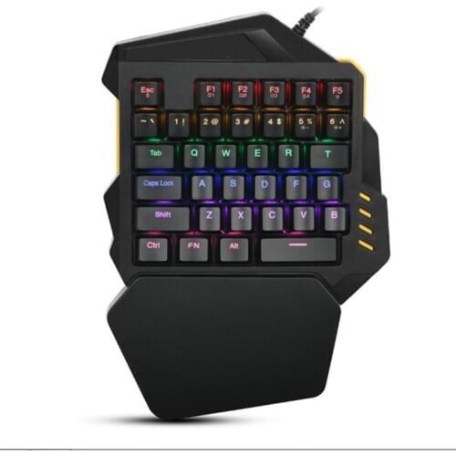 Mechanical keyboard Backlight Gamepad Controller Mobile Gaming Keyboard Mouse Converter For Android ios Phone IPAD for PUBG cf