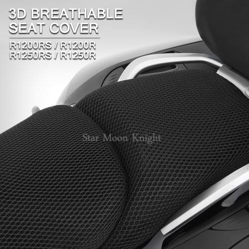 Motorcycle Accessories Protecting Cushion Cool Covers For BMW R1250RS R1250R R1200RS R1200R LC Nylon Fabric Saddle Seat Cover