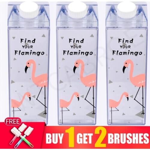 My Square Kids Water Bottel Bottle 500 ml Shaker Protein Unicorn Tea Infuser Travel Items Reusable Herbalife H2o Water Bottles