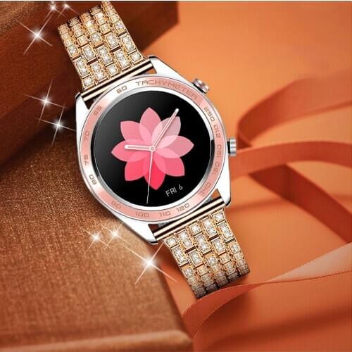 Fashion Diamond Metal Strap For Huawei Watch GT 2 42mm watch Accessories stainless steel watchband For Honor Watch Magic 2 42mm