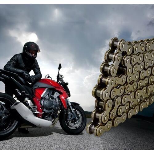 HIGH QUALITY MOTORCYCLE MOTOCROSS MOTORBIKE CHAIN LINK FOR DID GOLD O-Ring DZ 428 136LINKS chain