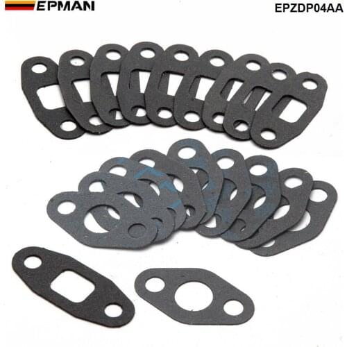 10Pair/Lot Turbo Gaskets T3 T4 Turbine Oil Drain Gaskets EPZDP04AA