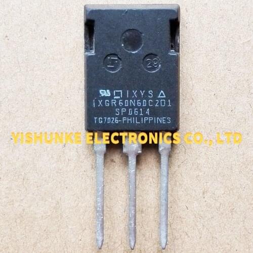 10PCS IXGR60N60C2D1 IXGR60N60 TO-247 MOSFET TRANSISTOR 60A 600V