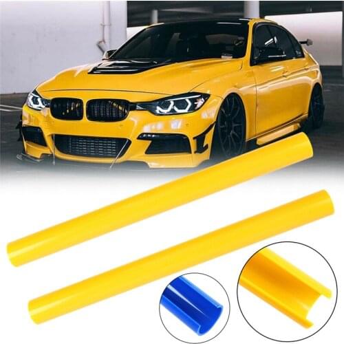 2Pcs Front Grille Trim Strips For BMW F30 1 2 3 4 Series Grill Bar V Brace Style Grille Trim Strips Cover Frame Car Decorations