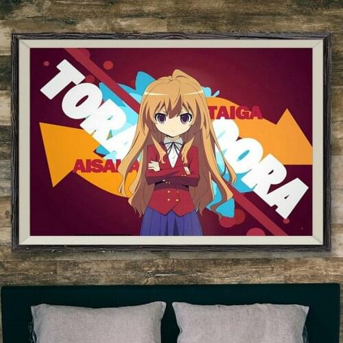 255 Toradora Anime 138 Wall Silk Cloth Poster Art Decoration Gift