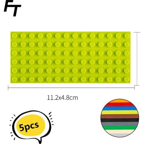 5pcs Bulk Small Particle 3456 MOC Building Block 6x14 Floor Accessories Building Block Castle Toys