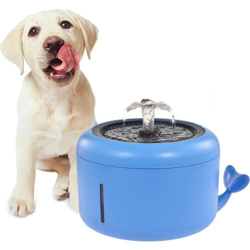 2.3L Automatic Cat Water Fountain With Faucet Dog Water Dispenser Filter Whale Drinker Pet Sensor Drinking Feeder Dog Supplies