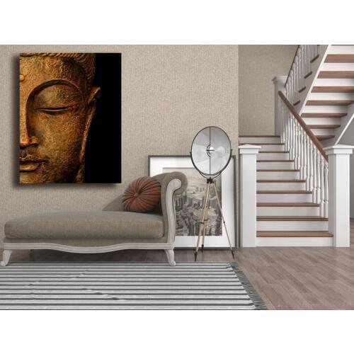 Large size Serene Buddha wall art Canvas Painting For Living Room Home Decoration Oil Painting On Canvas Wall Painting Unframed