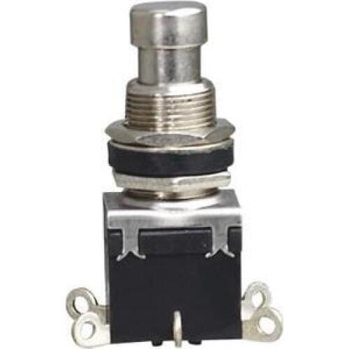 DPDT 6Pins ON-ON PBS-24-202 Self-locking latching PCB electrical foot switch guitar effects foot switch