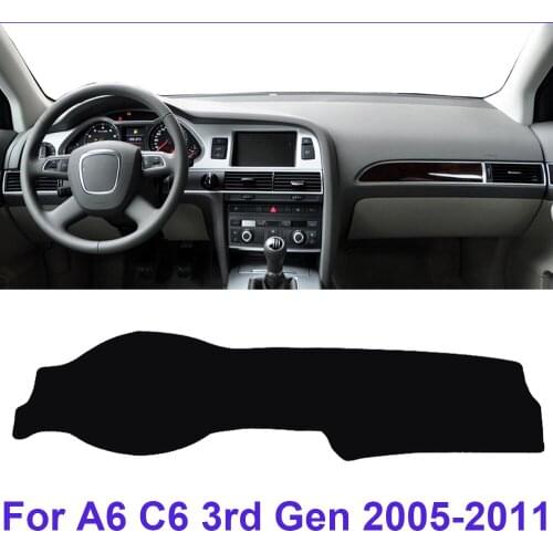 Car Dashboard Cover Dash Mat For Fit A6 C6 3rd Gen 2005-2011 Sun Shade Pad Instrument Platform Dashmat Mats