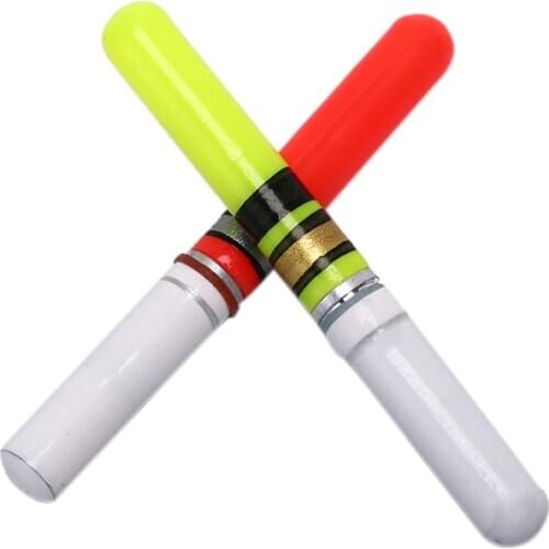 HOT! 1Pc LED Electric Float LED Light Stick For Fishing Float With Battery Tube Night Fishing Tackle Luminous Electronic Float