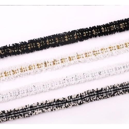 20Yards Small Fragrant Wind Ribbon Golden Chain Lace Fabric For Crafts DIY Hat Or Hair Ribbon Lace Jewelry Clothing Accessories
