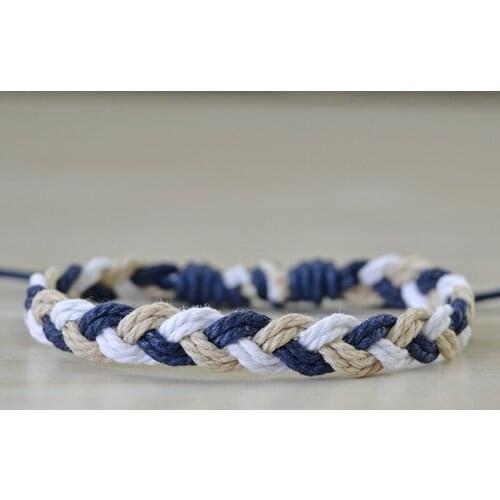 Fashion Handmade Braided Rope Bracelet for Men and Women Simple Korean Braided Charm Bracelet Romantic Couple Line Jewelry Gift
