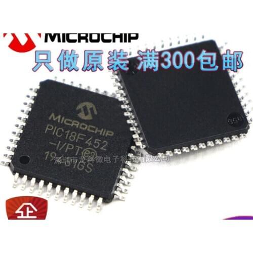 Xinyuan PIC18F452 PIC18F452-I/PT QFP44 28/40-pin High , FLASH Microcontrollers with 10-Bit A/D 18F452 QFP-44 1PCS