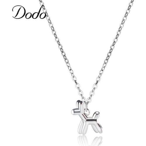New Arrival Animal Pendant Necklace Fashion Silver Color Jewelry Chain Necklace Collares For Women Men Collier Femme bijoux k118