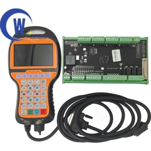 Handheld engraving machine controller 3-axis 4-axis motion control system stepper motor controller G code 4-axis linkage