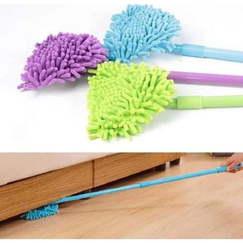 Triangular Cleaning Mop Adjustable Spin Scrubber Tool Handheld Tub Tile Floor Wall Clean Mop Home Cleaning Supplies