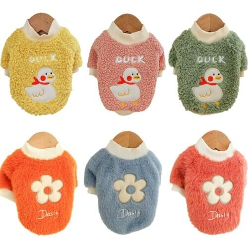 Sweet Puppy Cat Dog Sweater for Small Dogs Winter Pet Clothes Pomeranian Yorkshire Pullovers Mascotas Clothing roupa cachorro