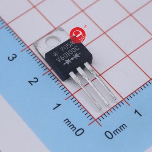 V60100C TO-220 100%Original and New 5PCS/LOT