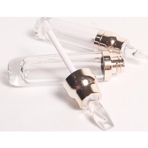 10/30/50pcs 8ml Cosmetic Lip Gloss Empty Refillable Tubes Plastic Clear Lip Balm Bottle Makeup Containers Tools