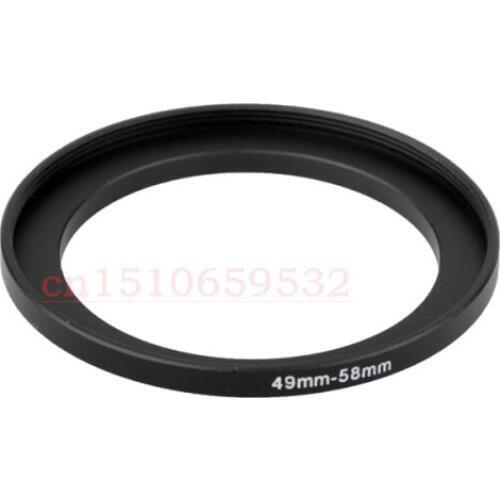 10pcs 49mm-58mm 49-58 mm 49 to 58 Step Up Ring Lens Filter Adapter ring