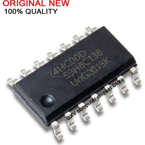 20PCS 74HC00D SOP14 74HC00 SOP SN74HC00DR SOP-14 SN74HC00 SMD