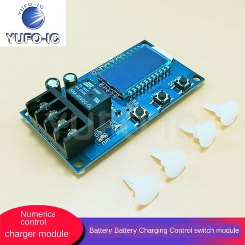 3pcs The Battery of the Battery Charge Control Switch Module Time Voltage Protector Digital Overcharge Protection Switch