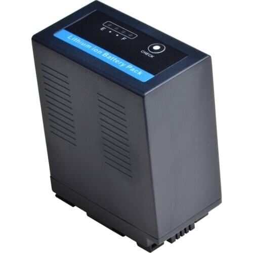 1Pcs VW-VBG6 VWVBG6 Battery with LED Power Indicatoor for Panasonic AG-AC7,AG-AC160A,AG-130,AG-AF100,AG-HMC154ER HMC154GK