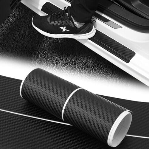 Car Scuff Plate Door Threshold Sill Stickers For VW jetta Golf 6 POLO Cruze kIA RIO K2 HYUNDAI Solaris Skoda Opel Mokka