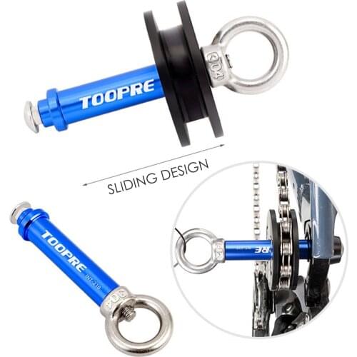 Bike Chain Holder Convenient Flexible Bicycle Chain Keeper Fixer Holder Roller For Bike Dummy Hub Tensioner Tool Cycling Kit