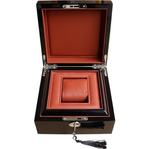 Top/superior quality/grade Minimal Classic Black Wood Watch Storage Display Boxes Case Gift Box Wooden Watch Box Jewelry Case