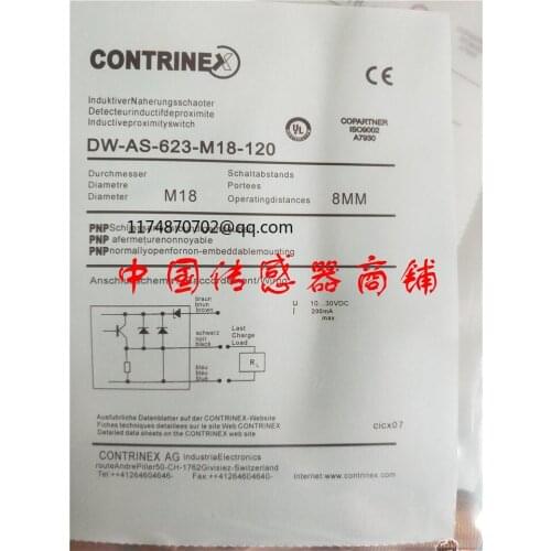 DW-AS-623-M18-120 sensor proximity switch New And Original